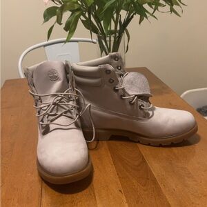 Timberland Women's Taupe Combat Boots